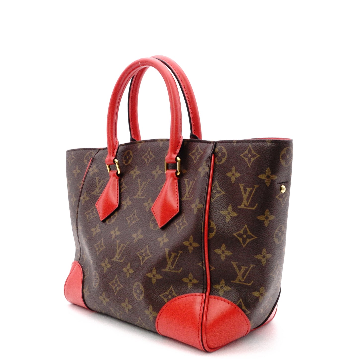 Louis Vuitton Phoenix Monogram Canvas Handbag, PVC/Leather, Brown, 2-Way