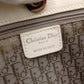 Christian Dior Flightline Shoulder Bag, Leather, White, Silver Hardware, CD Logo