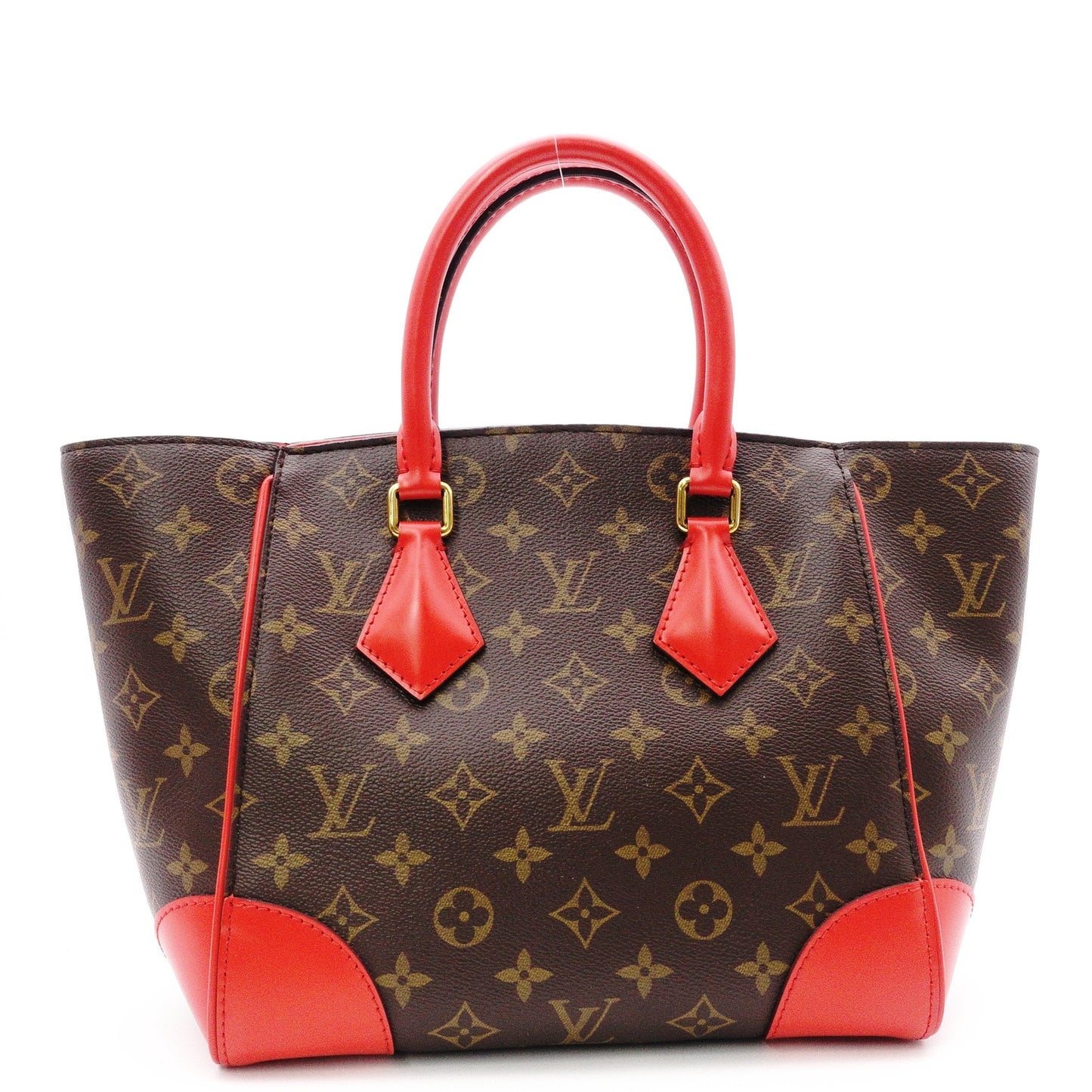 Louis Vuitton Phoenix Monogram Canvas Handbag, PVC/Leather, Brown, 2-Way