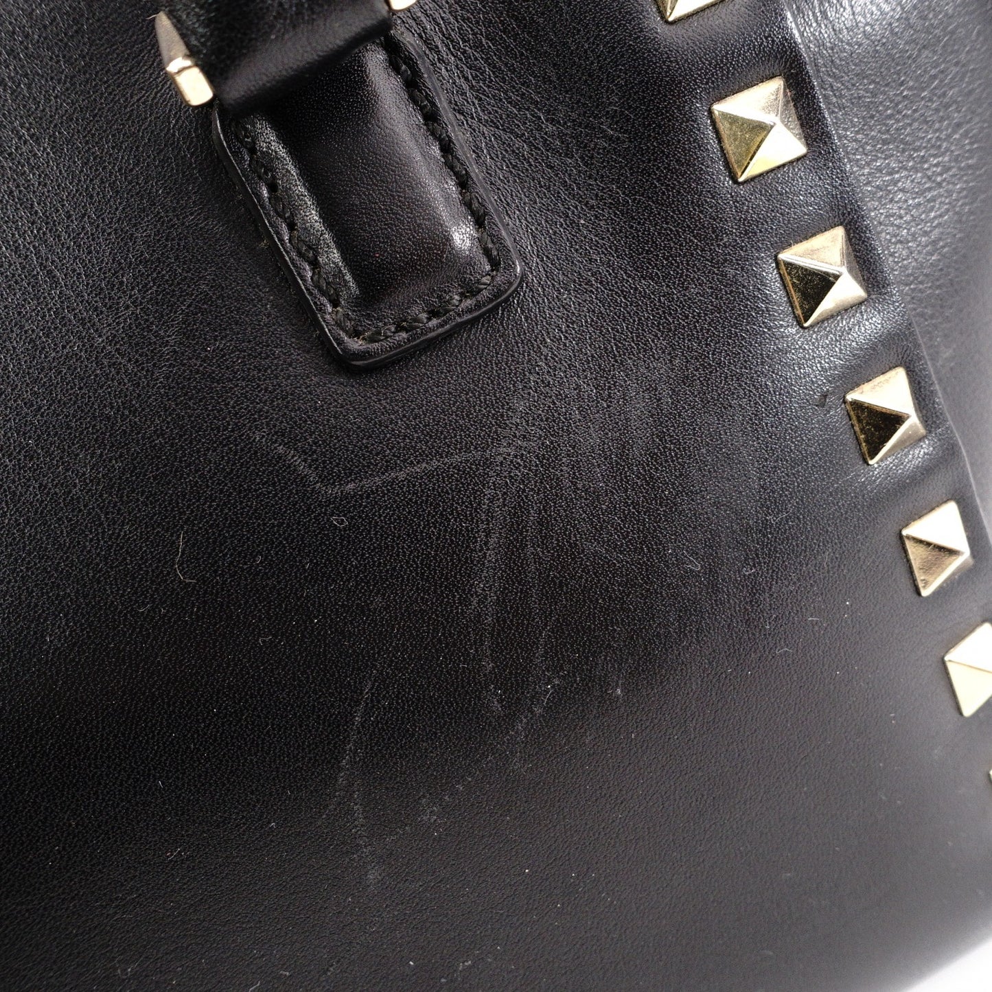 Valentino Garavani Studded Leather 2-Way Handbag