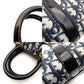 Christian Dior Trotter Mini Boston Navy × Beige PVC Leather R8020124