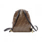 FENDI Mini Backpack Zucca / PVC Brown FF Logo
