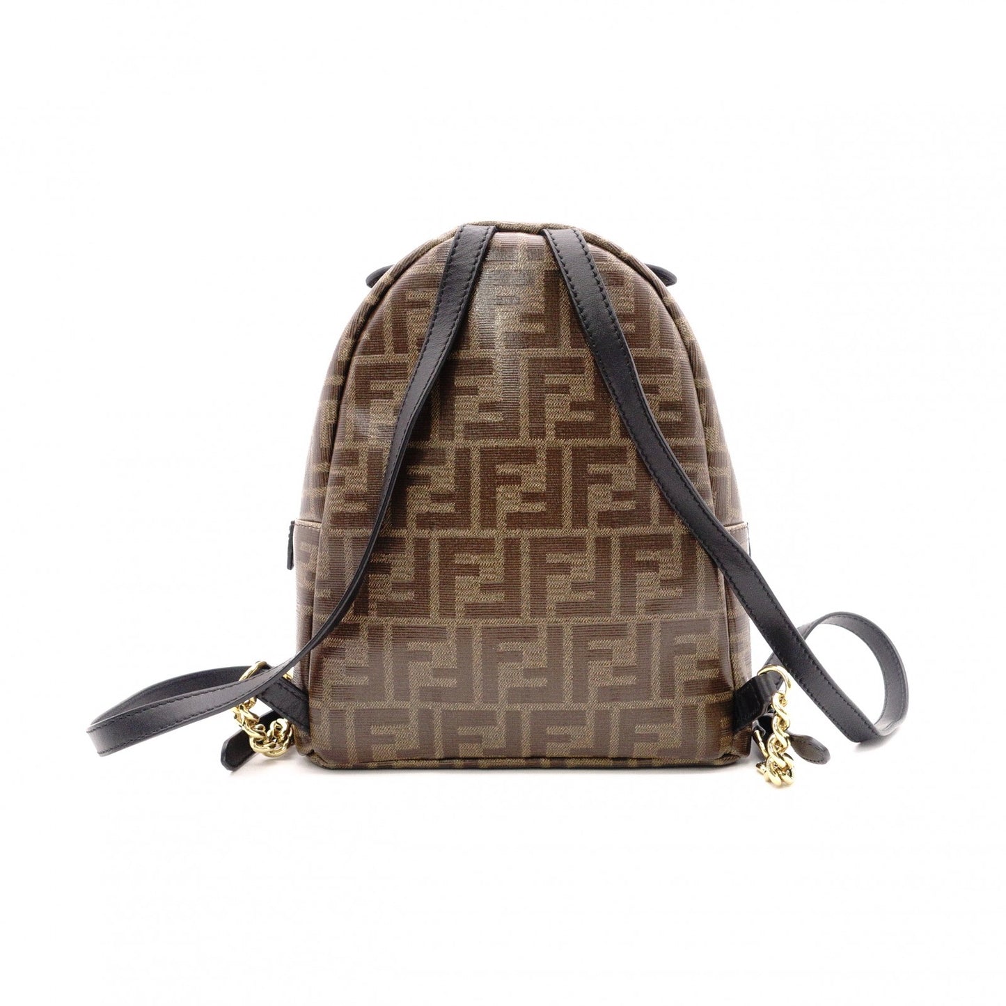 FENDI Mini Backpack Zucca / PVC Brown FF Logo