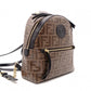 FENDI Mini Backpack Zucca / PVC Brown FF Logo