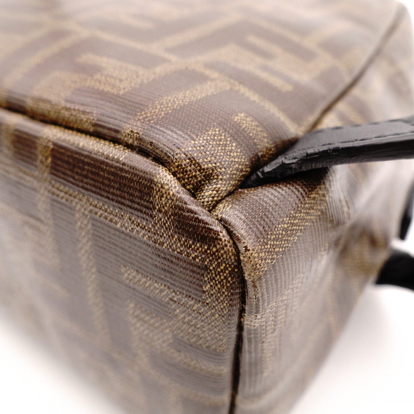 FENDI Mini Backpack Zucca / PVC Brown FF Logo