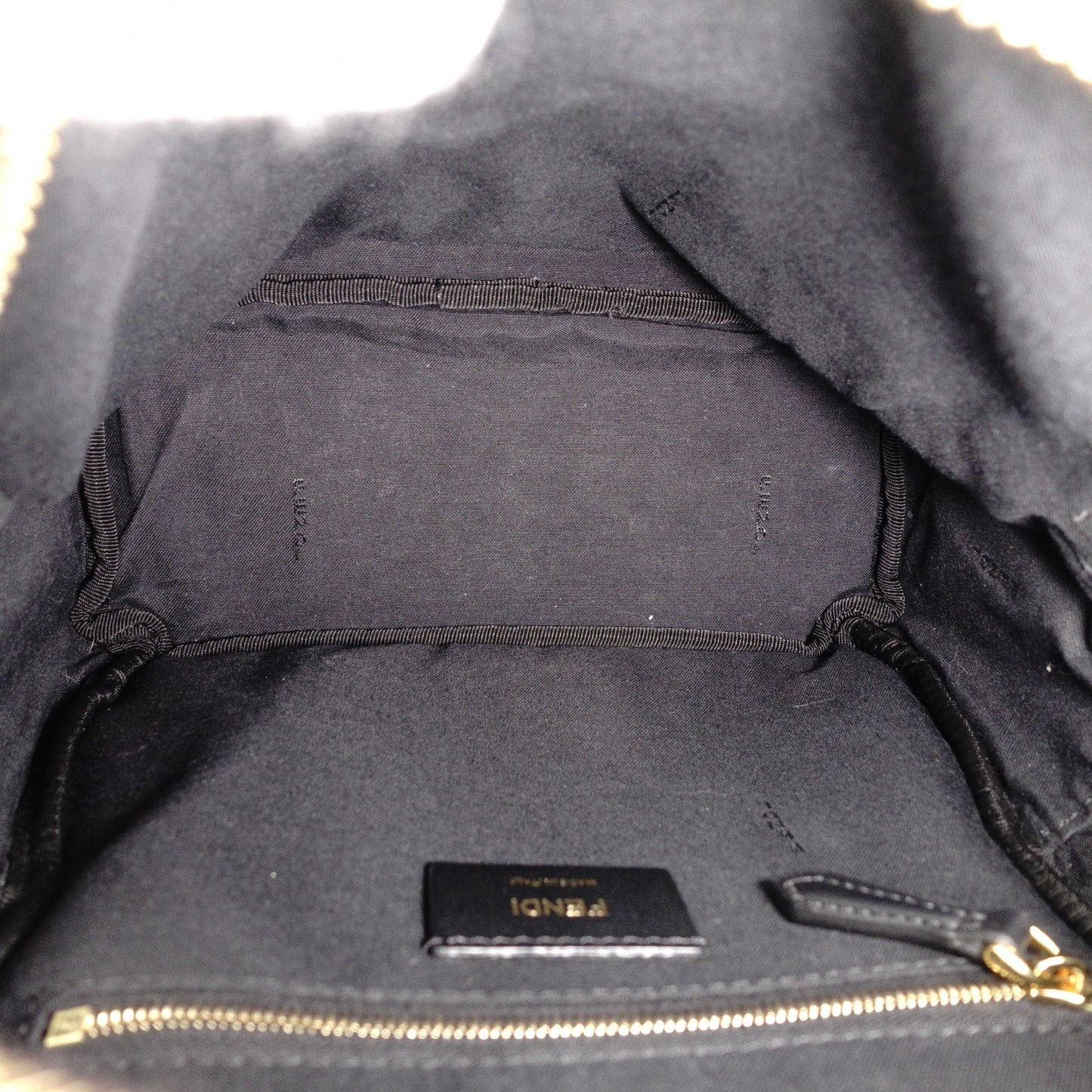FENDI Mini Backpack Zucca / PVC Brown FF Logo