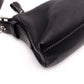 Old Coach Handbag, Leather, Black, Single-Shoulder Bag, Charm, Silver Hardware
