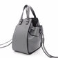LOEWE Hammock Mini Shoulder Bag, Leather, Gray, 2-Way Crossbody Handbag, Anagram Logo