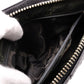 Old Coach Handbag, Leather, Black, Single-Shoulder Bag, Charm, Silver Hardware