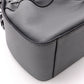 LOEWE Hammock Mini Shoulder Bag, Leather, Gray, 2-Way Crossbody Handbag, Anagram Logo