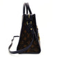 Louis Vuitton LOUIS VUITTON Monogram Canvas Popincourt PM Handbag M43434 Brown × Blue 2-Way Crossbody 7-9-511