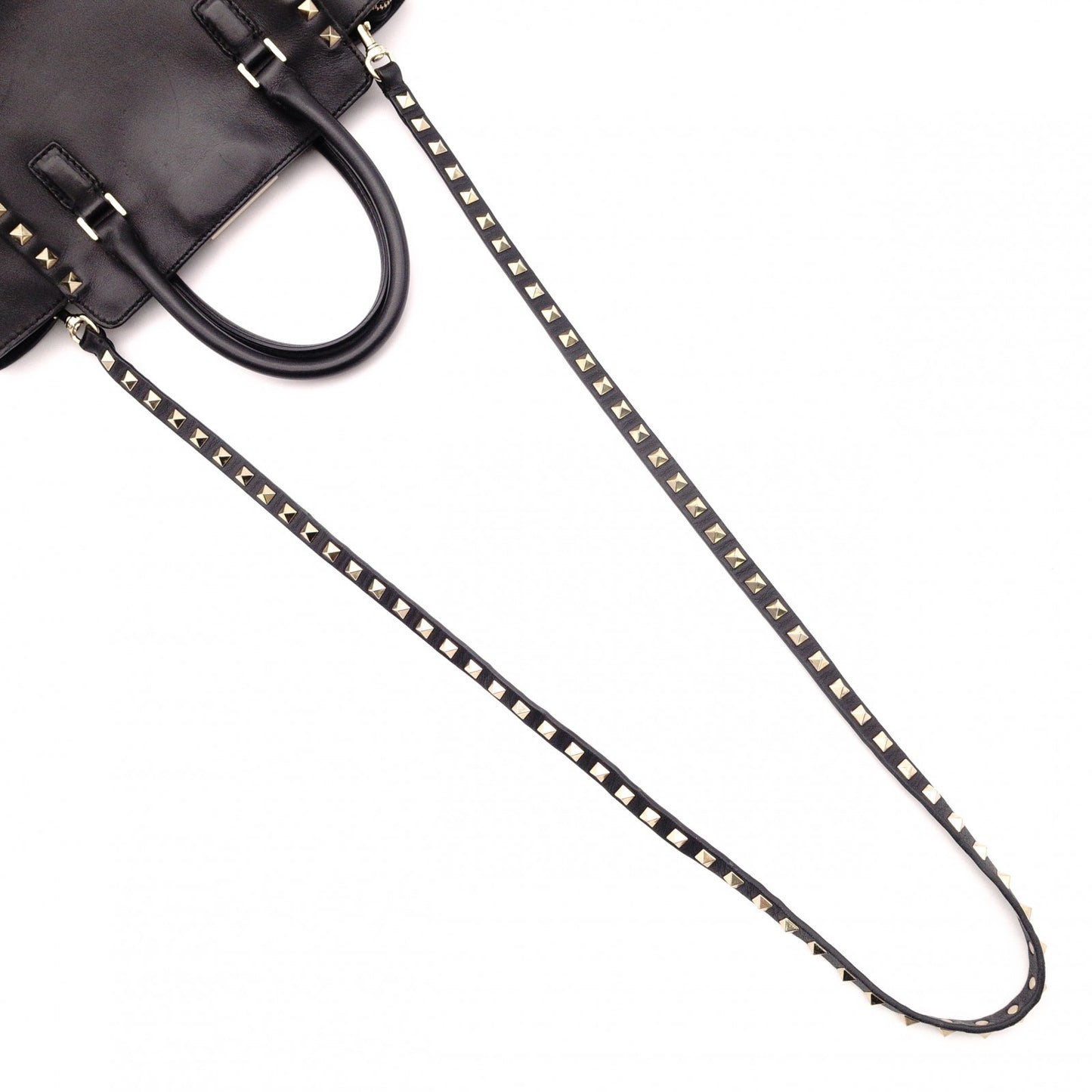 Valentino Garavani Studded Leather 2-Way Handbag