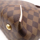LOUIS VUITTON Caissa Hobo Rose Ballerine Damier Ébène Handbag, Leather/PVC, Brown, Women's