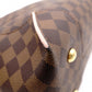 LOUIS VUITTON Caissa Hobo Rose Ballerine Damier Ébène Handbag, Leather/PVC, Brown, Women's