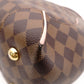 LOUIS VUITTON Caissa Hobo Rose Ballerine Damier Ébène Handbag, Leather/PVC, Brown, Women's
