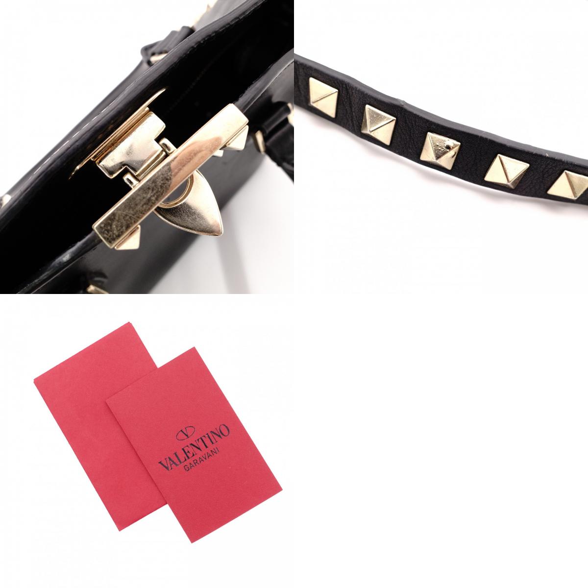 Valentino Garavani Studded Leather 2-Way Handbag
