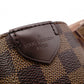 LOUIS VUITTON Caissa Hobo Rose Ballerine Damier Ébène Handbag, Leather/PVC, Brown, Women's