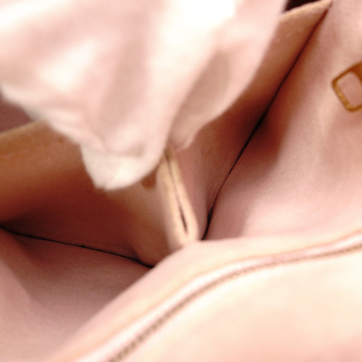 LOUIS VUITTON Caissa Hobo Rose Ballerine Damier Ébène Handbag, Leather/PVC, Brown, Women's