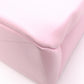 LOUIS VUITTON Shopper Tote MINI Handbag Leather Pink Khaki 2-Way Crossbody Logo