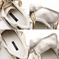 Dolce & Gabbana Daymaster Sneakers Men's Size 9 Approx. 10.6" Leather White R801838