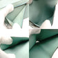 HERMES Béan Compact Bifold Wallet Leather Mint Green H Logo Wallet Silver Hardware □H Engraving R801941