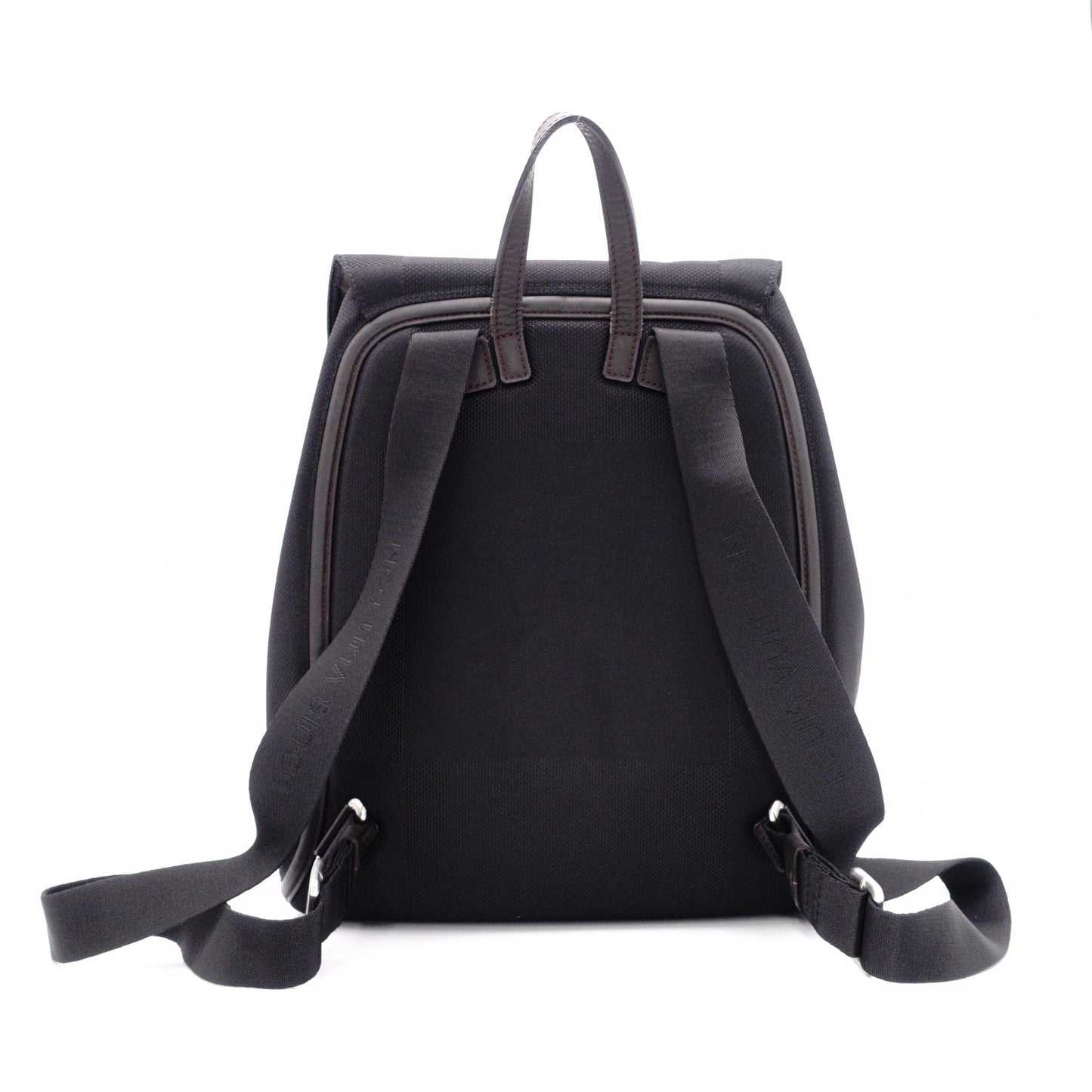 LOUIS VUITTON Pionier Damier Jean Canvas Backpack, Canvas, Black and Khaki