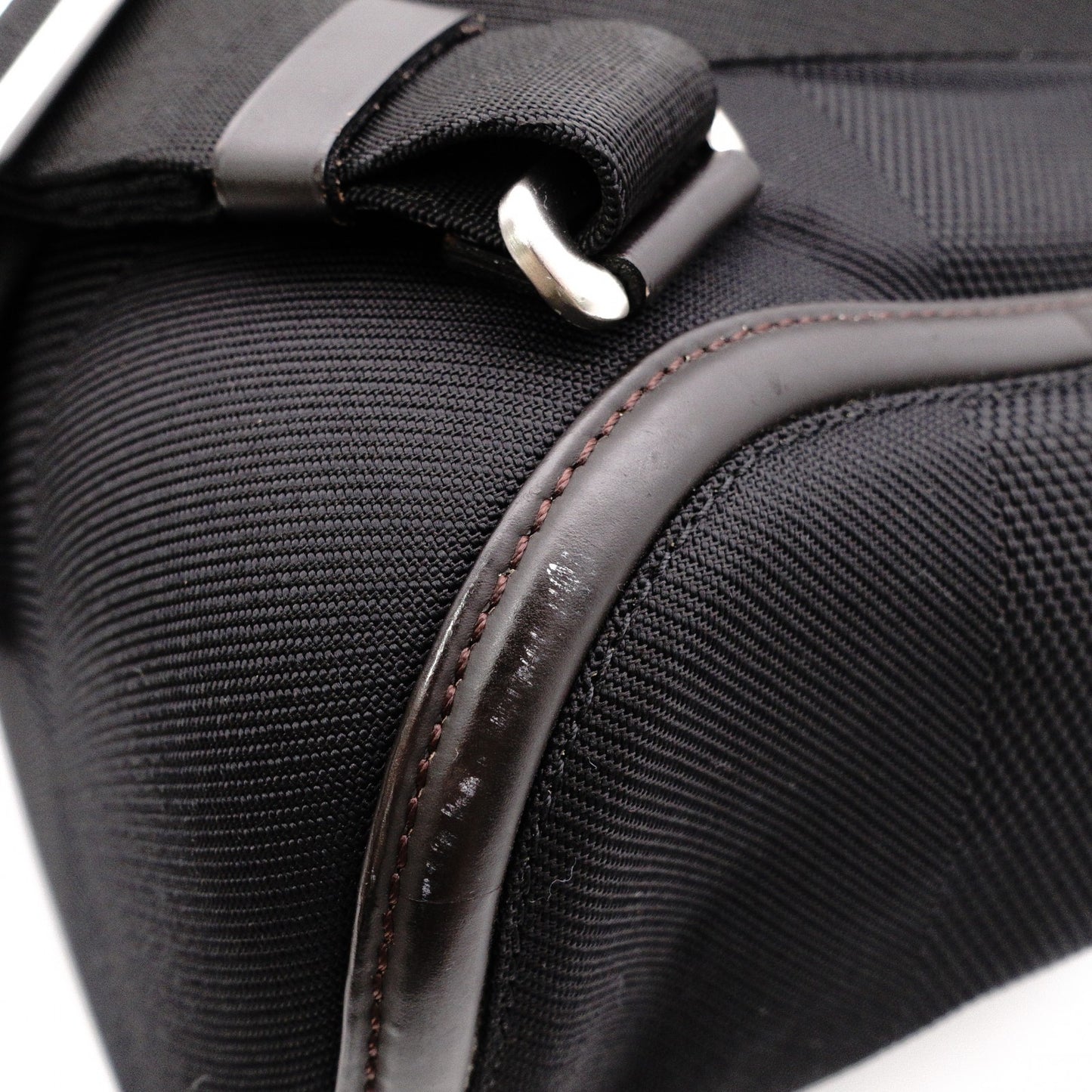 LOUIS VUITTON Pionier Damier Jean Canvas Backpack, Canvas, Black and Khaki