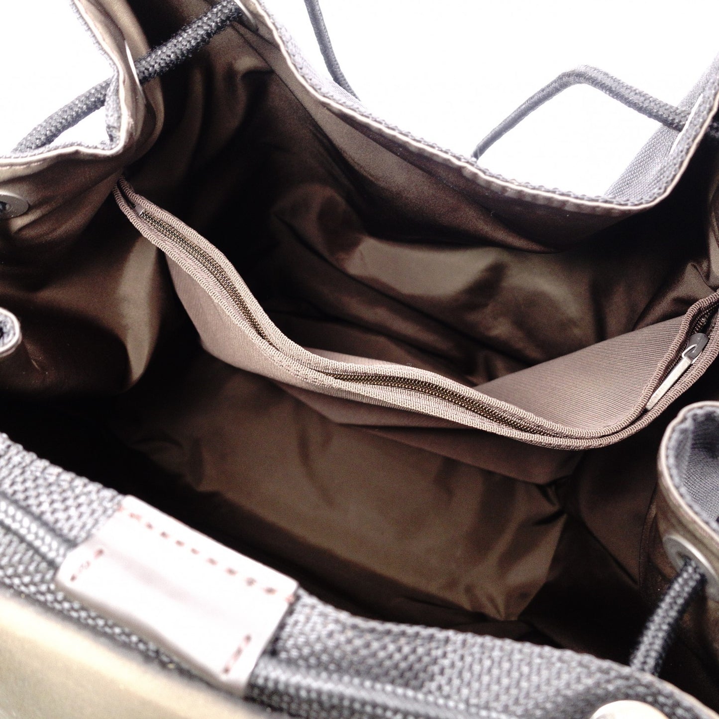 LOUIS VUITTON Pionier Damier Jean Canvas Backpack, Canvas, Black and Khaki