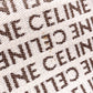 CELINE Triomphe Small Cabas Tais Handbag, Canvas/Leather, Beige, 2-Way, Logo