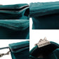 CHANEL Boy Chanel Velour 2Way Green Shoulder Bag Green Women's Simple 7-2-261