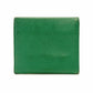 CHANEL Coin Case Caviar Skin Green Leather Vintage Mini Wallet R801194