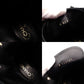 CHANEL Short Boots Black Velvet Black CC Logo Short Boots Size 37.5 Approx. 9.6" R801839