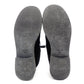 CHANEL Short Boots Black Velvet Black CC Logo Short Boots Size 37.5 Approx. 9.6" R801839