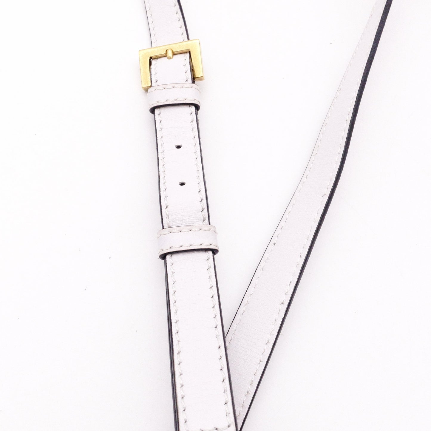 Valentino Garavani Camera Bag, Shoulder Bag, Leather, White, Crossbody, V Logo