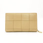 Bottega Veneta Intrecciato Long Wallet Beige Leather Wallet Men's Women's With Box 7-9-314