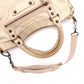 BALENCIAGA The First Handbag, Leather, Beige, 2-Way