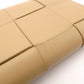 Bottega Veneta Intrecciato Long Wallet Beige Leather Wallet Men's Women's With Box 7-9-314