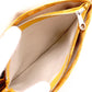 GOYARD Plume Pouch Wallet Shoulder Bag, Leather/PVC, Yellow, Crossbody, Silver Hardware