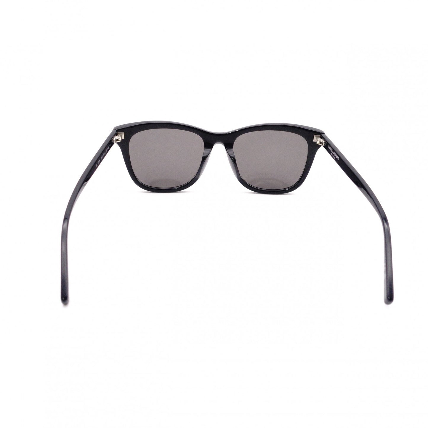 SAINT LAURENT Sunglasses, Plastic, Black, with Case, YSL