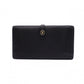 CHANEL Long Wallet, Leather, Black, CC Logo, Gold Hardware, Vintage