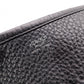 HERMES Evelyn GM Shoulder Bag, Leather, Black, Taurillon Clemence