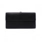 CHANEL Long Wallet, Leather, Black, CC Logo, Gold Hardware, Vintage