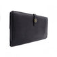 CHANEL Long Wallet, Leather, Black, CC Logo, Gold Hardware, Vintage