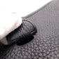 HERMES Evelyn GM Shoulder Bag, Leather, Black, Taurillon Clemence