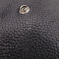 HERMES Evelyn GM Shoulder Bag, Leather, Black, Taurillon Clemence