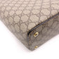 GUCCI GG Supreme Tote Bag, PVC Leather, Beige, Red, Pink, Shoulder Bag, GG Logo