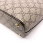GUCCI GG Supreme Tote Bag, PVC Leather, Beige, Red, Pink, Shoulder Bag, GG Logo