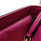 GUCCI GG Supreme Tote Bag, PVC Leather, Beige, Red, Pink, Shoulder Bag, GG Logo