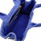 PRADA Canapa Tote BN2439 Canvas 2-Way Blue Handbag Shoulder Bag Gold Hardware Blue R8020071