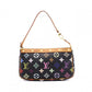 LOUIS VUITTON Monogram Multicolore Accessoires Pochette Shoulder Bag, Black